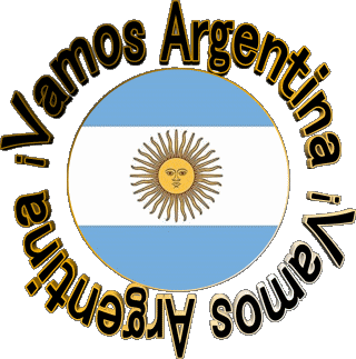 Bandera Vamos Argentina Spanish Messages 
