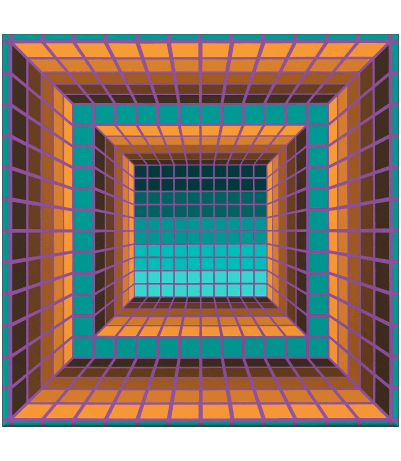 Victor Vasarely Pittore di artisti Umorismo -  Fun 