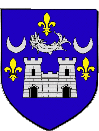 Blasón-Blasón AVRANCHES 50 Departamentos - Ciudades Francia Banderas 