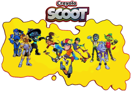 Icones Crayola Scoot Jeux Vidéo Multi Média 
