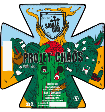 Projet Chaos-Projet Chaos Sainte Cru France Métropole Bières Boissons 