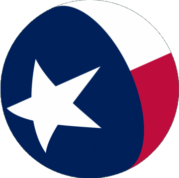 Kugel - Würfel Texas U.S.A - States Amerika Fahnen 