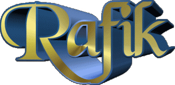 Rafik R MANN - Maghreb Muslim Vorname 