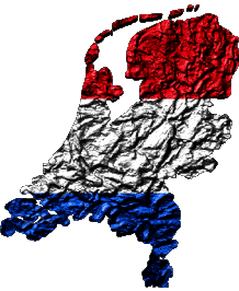 Map Netherlands Europe Flags 