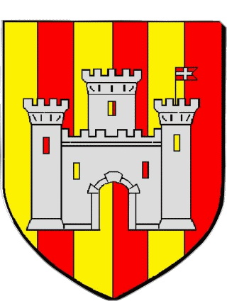 Blazon-Blazon FAUCIGNY 74 Departments - Cities France Flags 