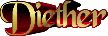 Diether D MASCULINE - German First Names 