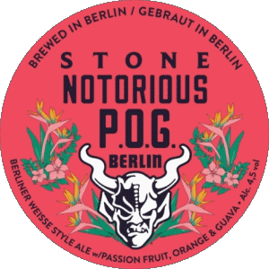 Notorious P.O.G-Notorious P.O.G Stone Brewing co USA Cervezas Bebidas 