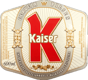 Kaiser-Cerveja Brazil Beers Drinks 