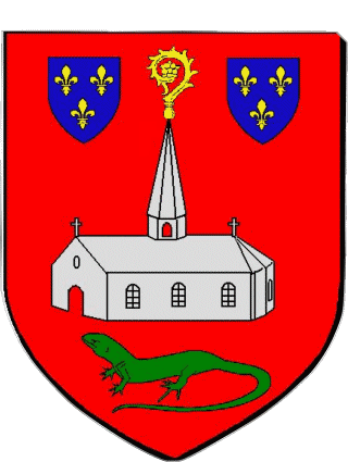 Wappen-Wappen MONTIVILLIERS 76 Abteilungen - Städte Frankreich Fahnen 