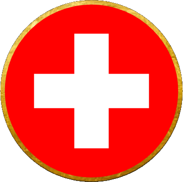 Rond Suisse Europe Drapeaux 
