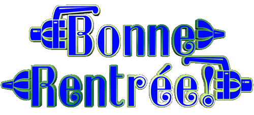 04 Fond Transparent Bonne Rentrée Français Messages 