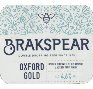 Oxford gold-Oxford gold Brakspear UK Cervezas Bebidas 