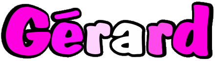 Gérard G MASCULINO - Francia Nombre 