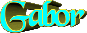 Gabor G MASCULINE - German First Names 