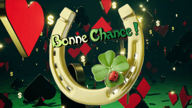 003 Sfondo animato Bonne Chance Francese Messagi 