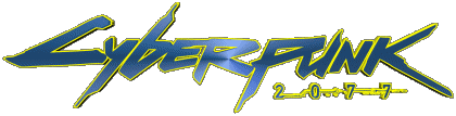 Logo CyberPunk 2077 Videospiele Multimedia 