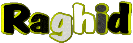 Raghid R MASCHIO - Maghreb Musulmano Nome 