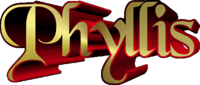 Phyllis P FEMININ - UK - USA Prénoms 