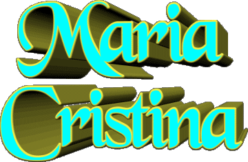 Maria Cristina M Zusammengesetzter WEIBLICH - Italien Vorname 