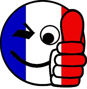 Faccina - OK Nazionale Francia Bandiere 