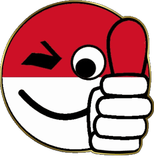 Smiley - OK Mónaco Europa Banderas 