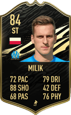 Arkadiusz Milik Polonia F I F A - Giocatori carte Videogiochi Multimedia 