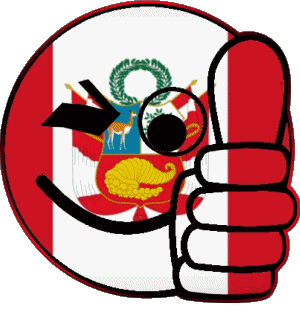 Smiley - OK Perú América Banderas 