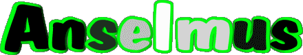 Anselmus A MASCULINE - German First Names 