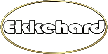 Ekkehard E MASCULIN - Allemagne Prénoms 