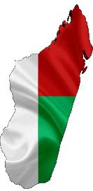 Map Madagascar Africa Flags 
