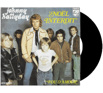 Noël interdit - Fou d&#039;amour-Noël interdit - Fou d&#039;amour Johnny Hallyday Compilazione Francia anni '70 Musica Multimedia 