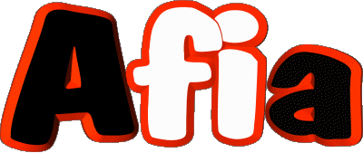 Afia A FEMMINILE - Maghreb Musulmano Nome 