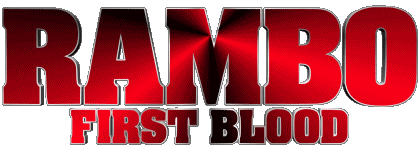 Logo First blood Rambo Movies International Multi Media 