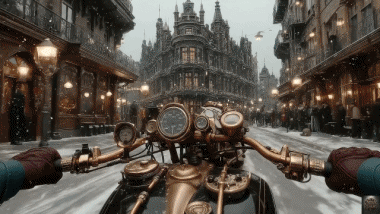Epic Steampunk Vehicule I.A Mix Humour - Fun 