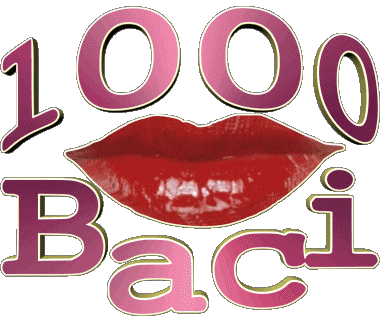 1000 Baci Italian Messages 