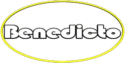 Benedicto B MASCULINE - Spain First Names 