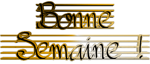 01 Bonne Semaine French Messages 