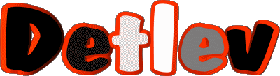 Detlev D MASCULIN - Allemagne Prénoms 