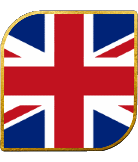 Quadrato UK Europa Bandiere 