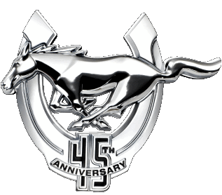 Logo Ford Mustang Coche Transporte 