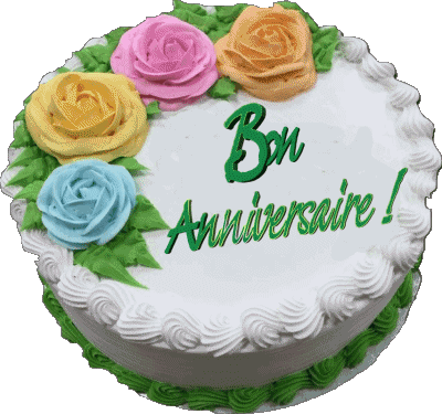 007 Gateaux Bon Anniversaire Französisch Nachrichten 