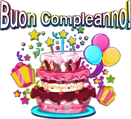 003 Dolci Buon Compleanno Italiano Mensajes 