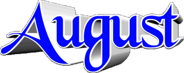 August A MASCULINO - UK - USA - IRL - AUS - NZ Nombre 