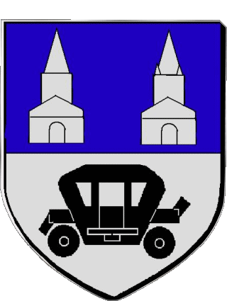 Blason-Blason ROULLET SAINT ESTEPHE 16 Départements - Villes France Drapeaux 