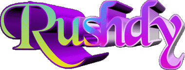 Rushdy R MASCULINO - Magreb Musulmán Nombre 