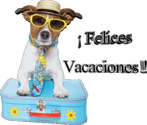 29 Fond Transparent Felices Vacaciones Espagnol Messages 