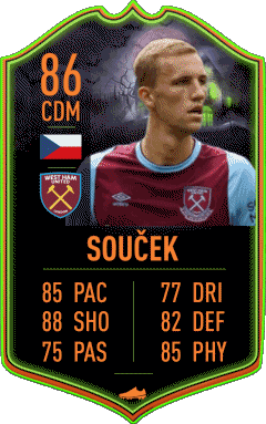 Tomás Soucek Tschechien F I F A - Karten Spieler Videospiele Multimedia 