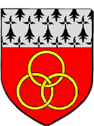 Wappen-Wappen SAINT HERBLAIN 44 Abteilungen - Städte Frankreich Fahnen 