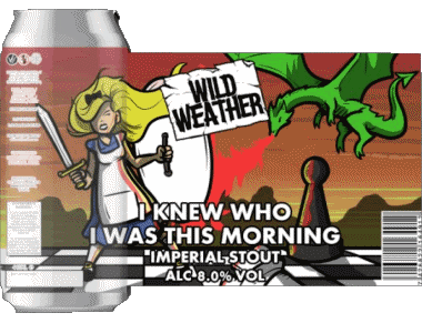 I knew who i was this morning-I knew who i was this morning Wild Weather Royaume Uni Bières Boissons 