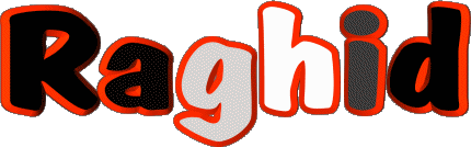 Raghid R MASCULINE - Maghreb Muslim First Names 